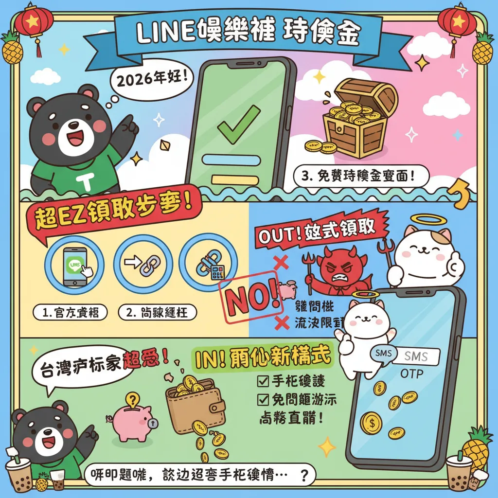新玩家領取 line 娛樂城 體驗金，手機驗證就能啟動免門檻遊玩