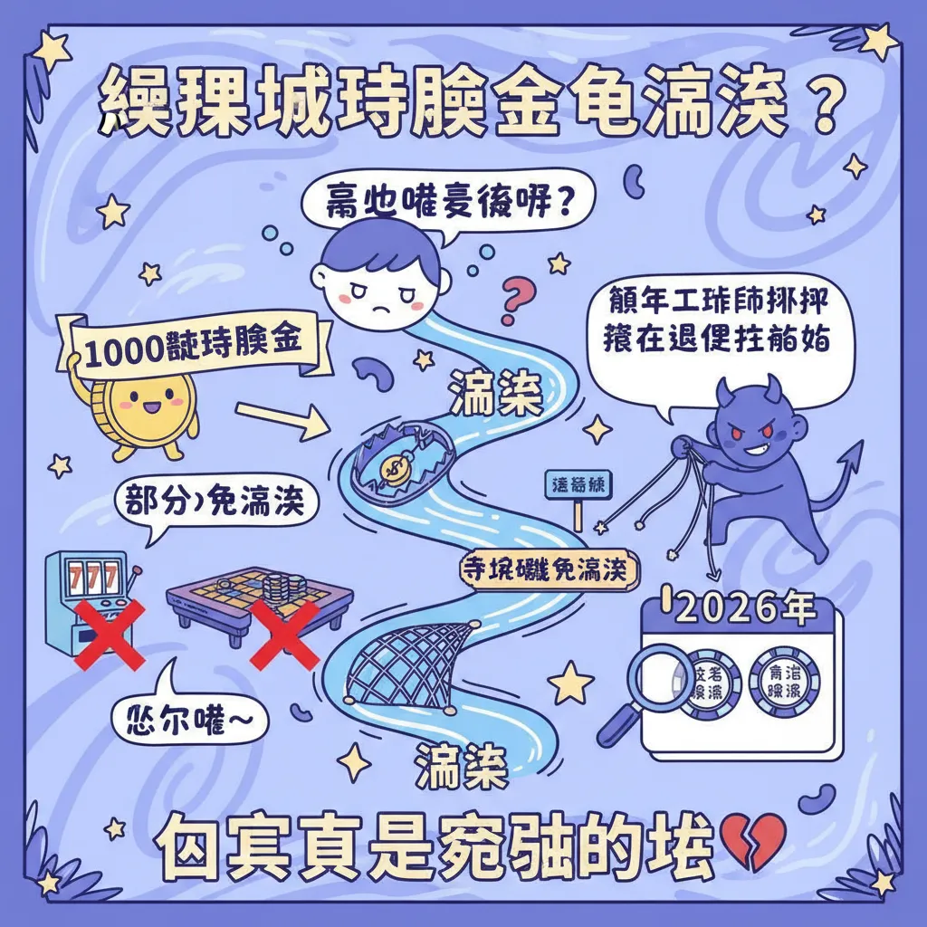 娛樂城體驗金免流水是真的？小心這些洗碼陷阱