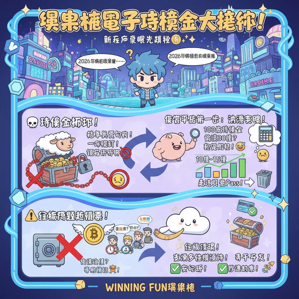 新手玩家必看！如何挑選優質平臺領取電子體驗金