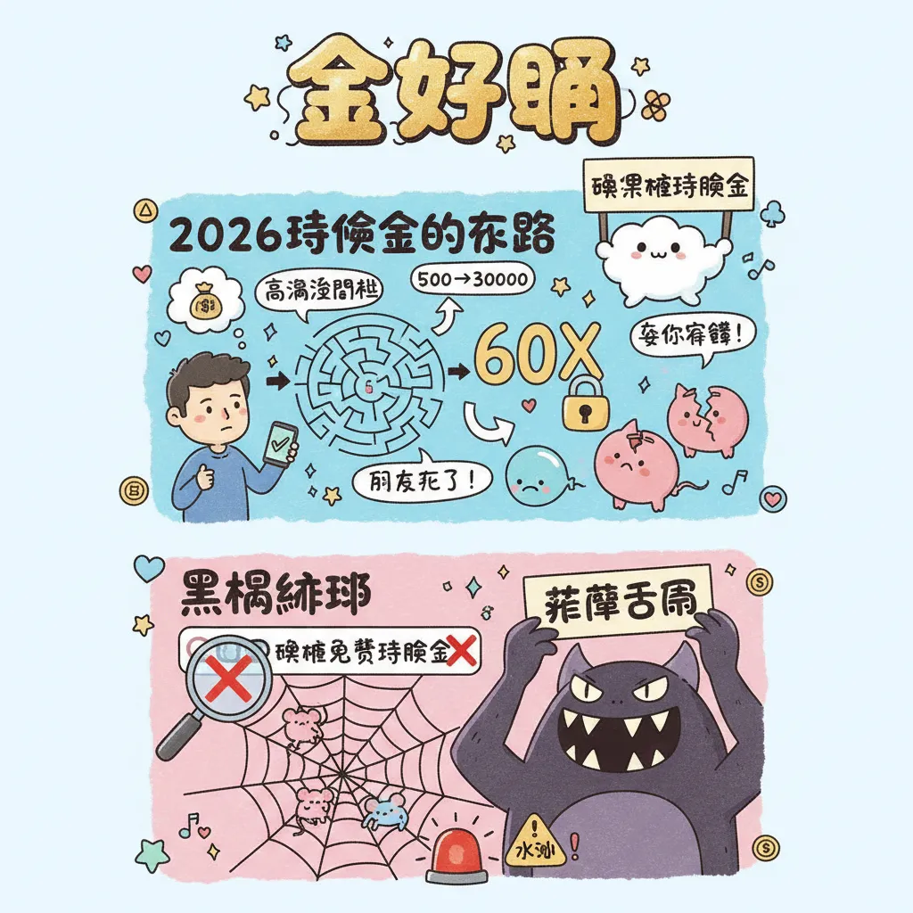 想拿娛樂城免費體驗金？避開高流水與黑網的陷阱