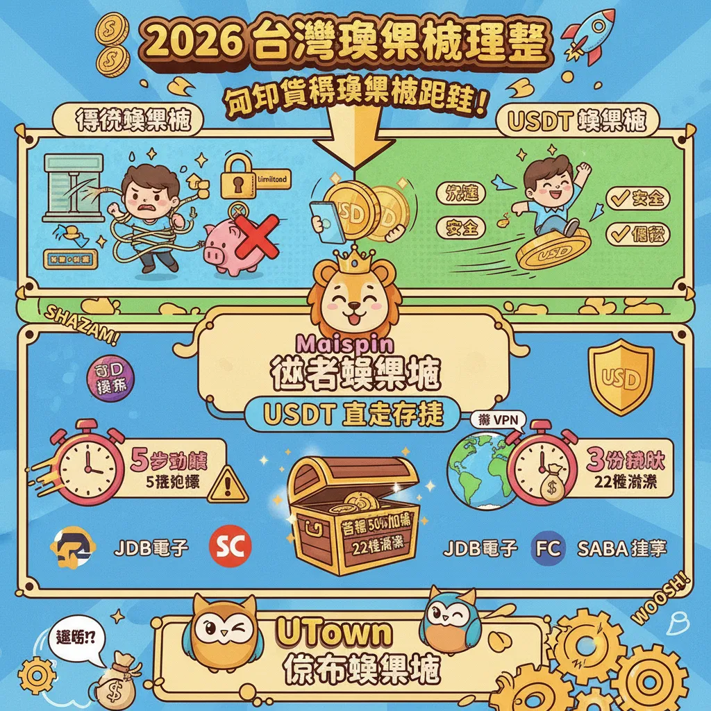 2026 年新趨勢：加密貨幣娛樂城崛起，USDT 交易成主流