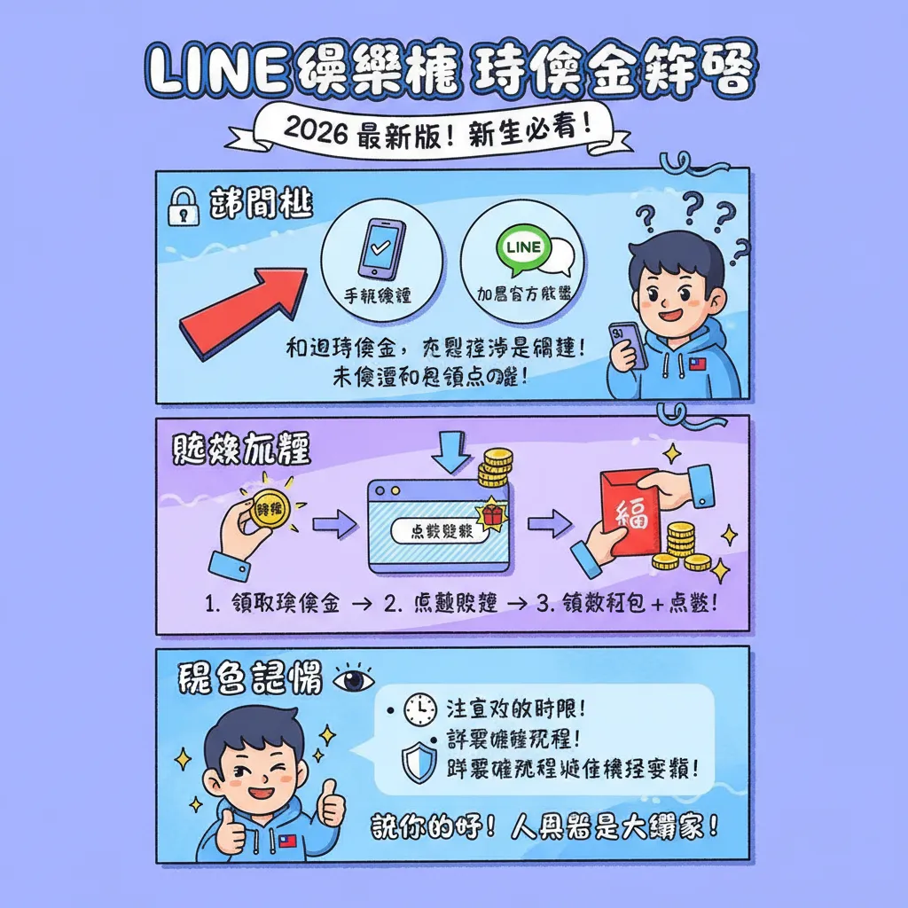 臺灣玩家必看：如何用 line 娛樂城 體驗金兌換點數與領取紅包