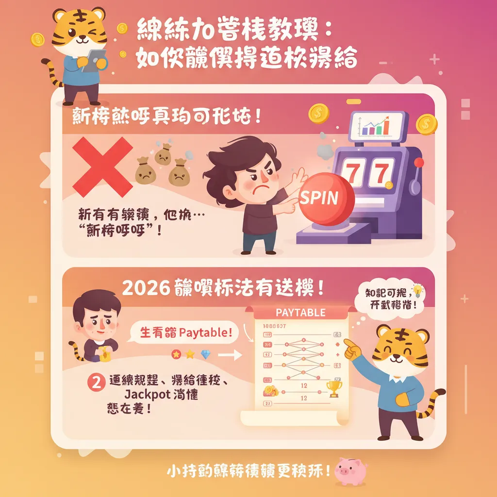 線上老虎機教學：如何聰明投注拿獎金